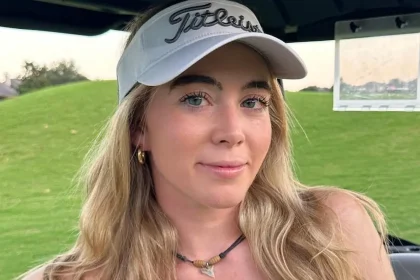 Golfer Grace Charis In Plunging Top Teases ‘Extreme Golf Rizz 1 e1702152099980