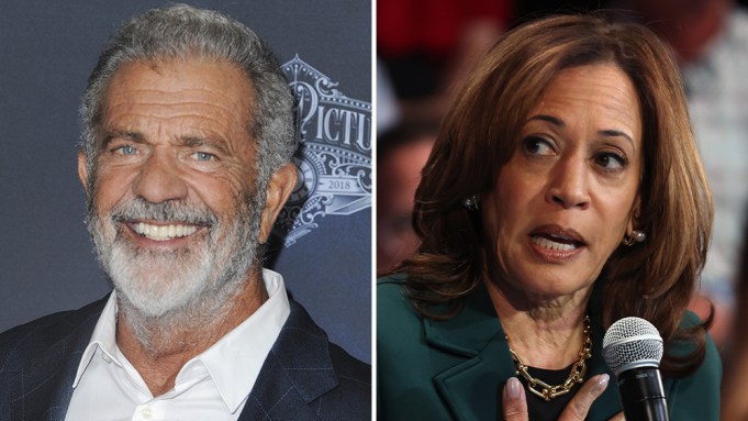 Mel Gibson Kamala Harris