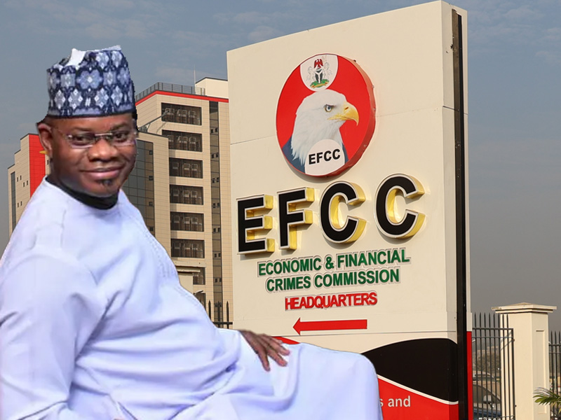 Yahaya Bello and EFCC